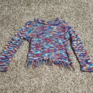 Multicolor Knit Women's Sweater